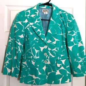 Michael Kors Turquoise Jacket/Blazer